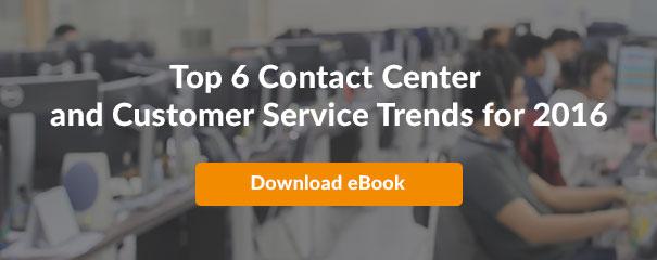 Top 6 Contact Center and Customer Service Trends for 2016
