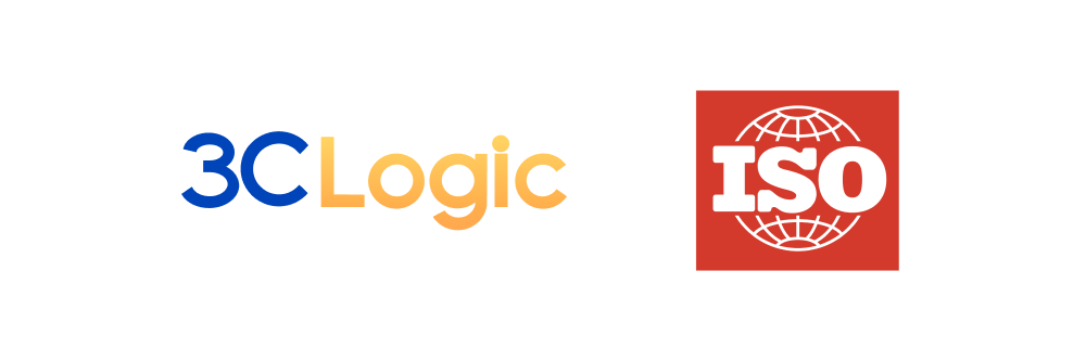 3CLogic and ISO logos