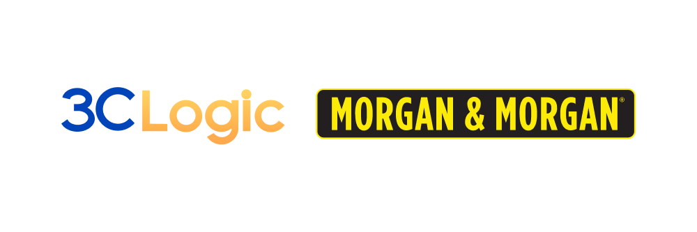 3CLogic logo and Morgan & Morgan logo