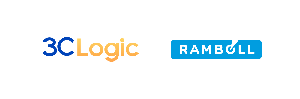 3CLogic logo and Ramboll logo