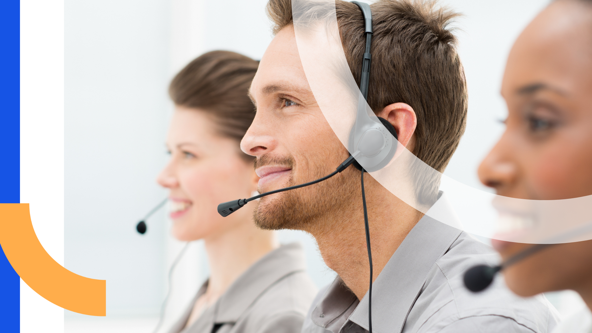Contact center agents leveraging voice and video to drive an omnichannel customer experience.