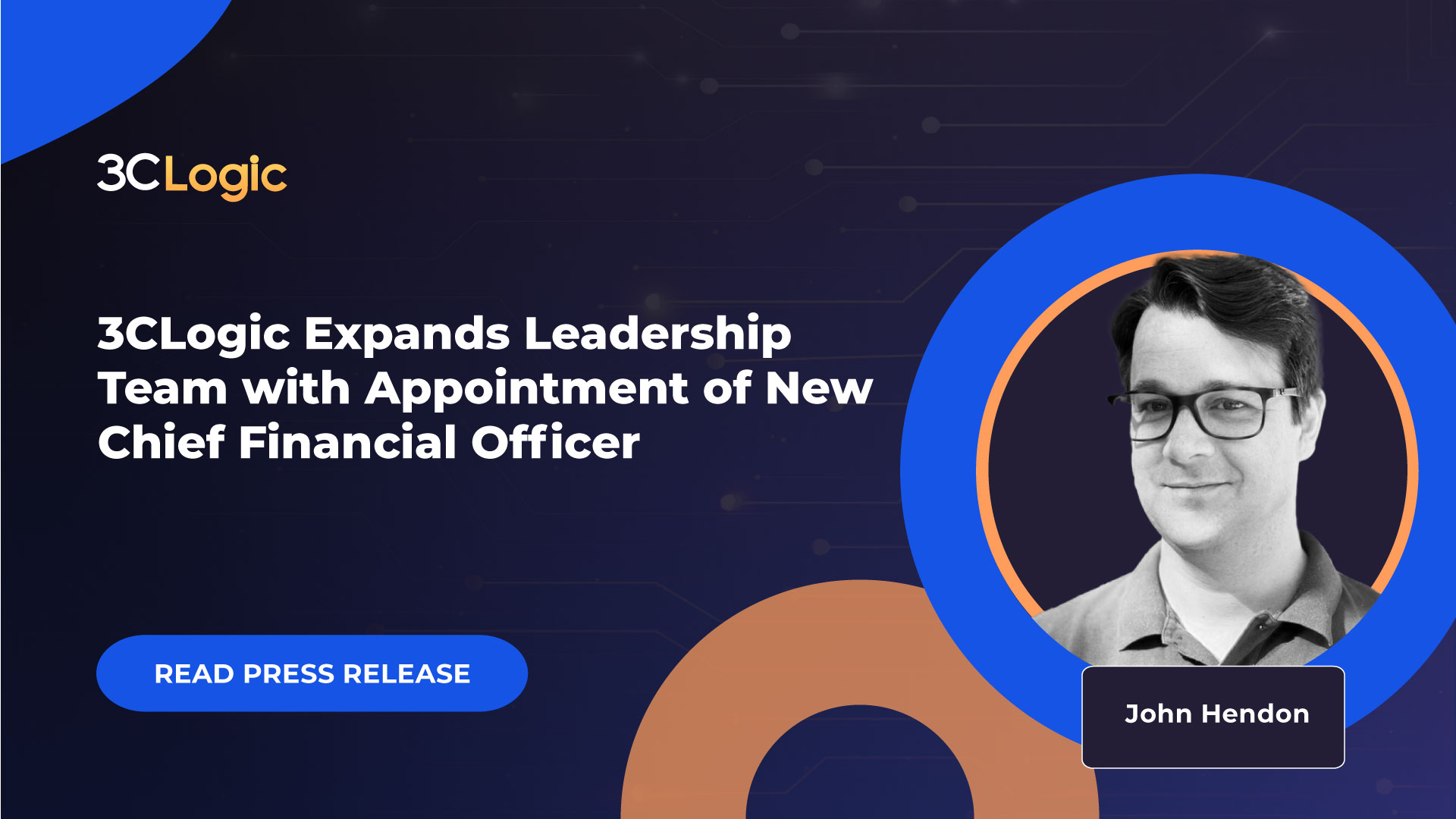3CLogic Expands Leadership Team with Appointment of New Chief Financial Officer