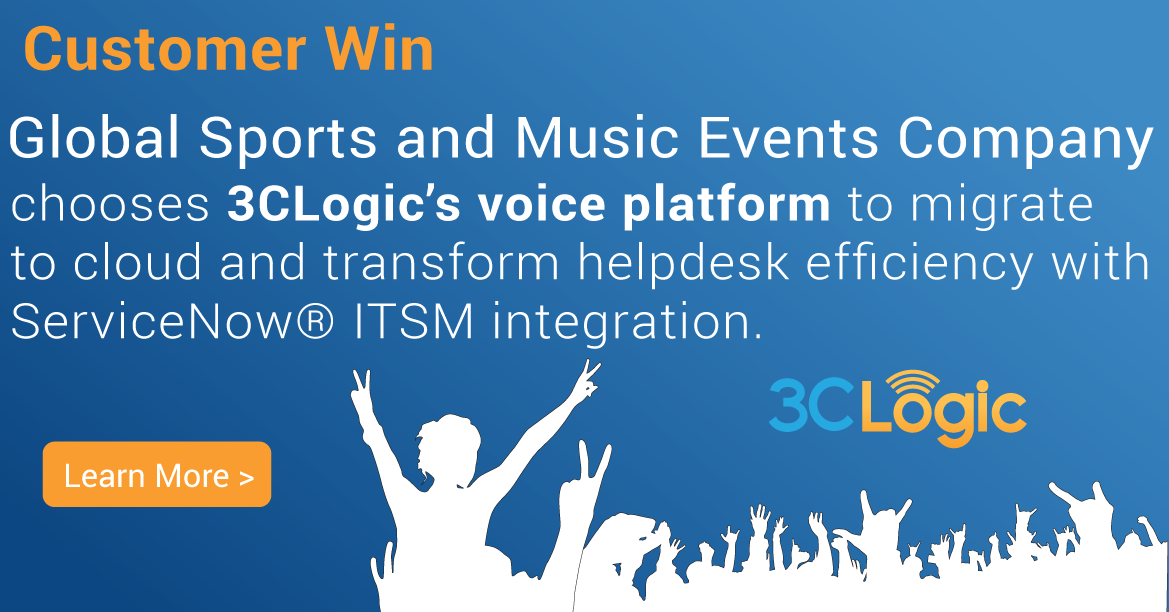 3CLogic Announces New Client: Global Sports and Live Music Company
