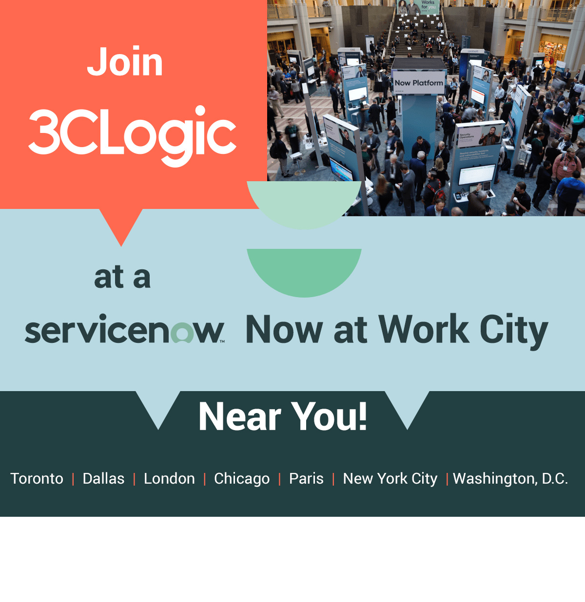 3CLogic to Showcase Omnichannel Integration at ServiceNow Now at Work Events