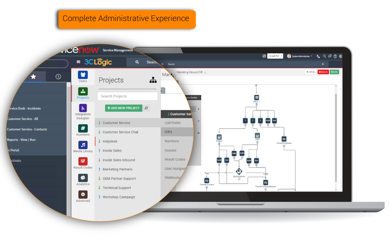 3CLogic Native Integration with ServiceNow Combines the Power of Two Platforms for Holistic Customer Care